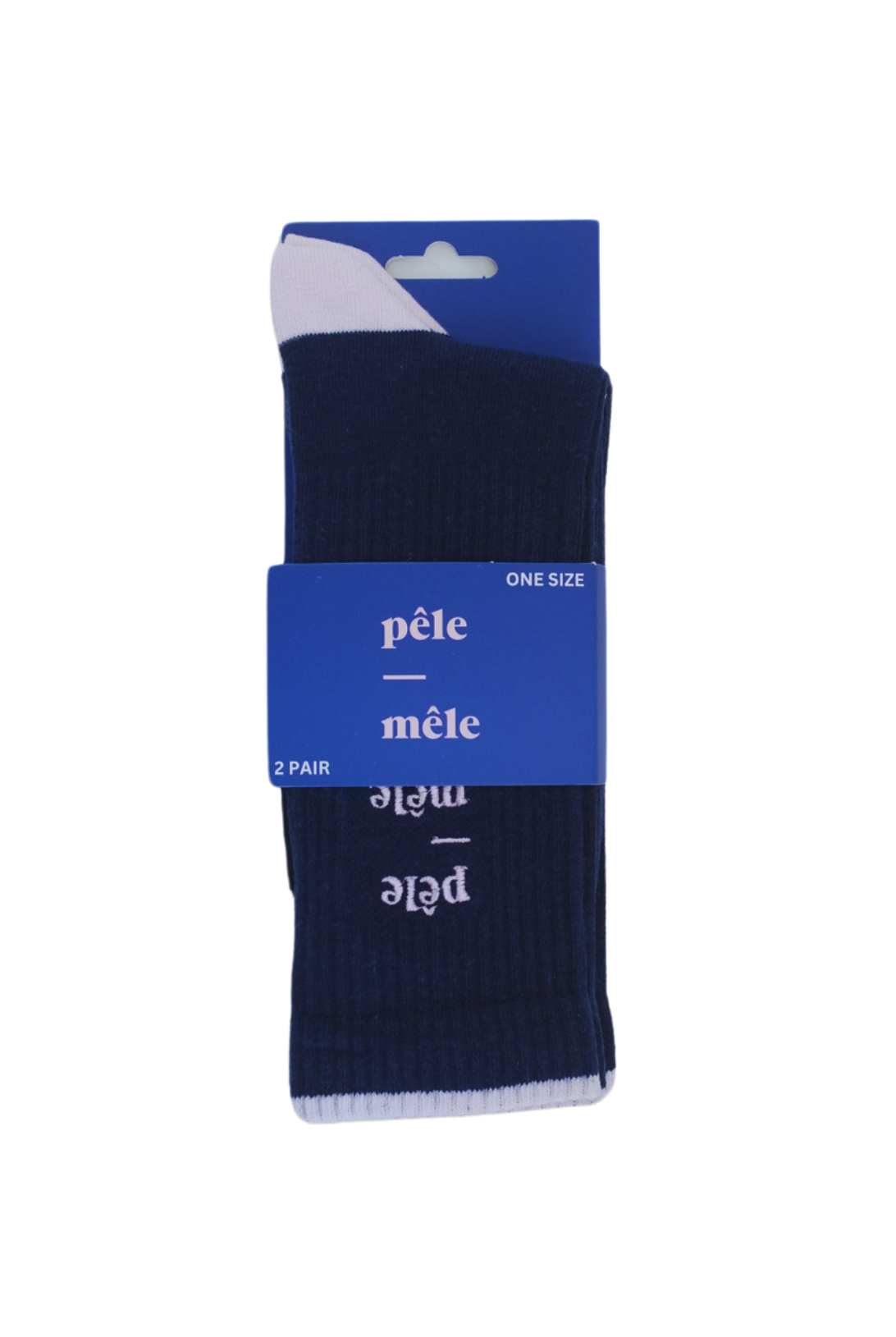 Logo Embroidered 2 Pack Socks