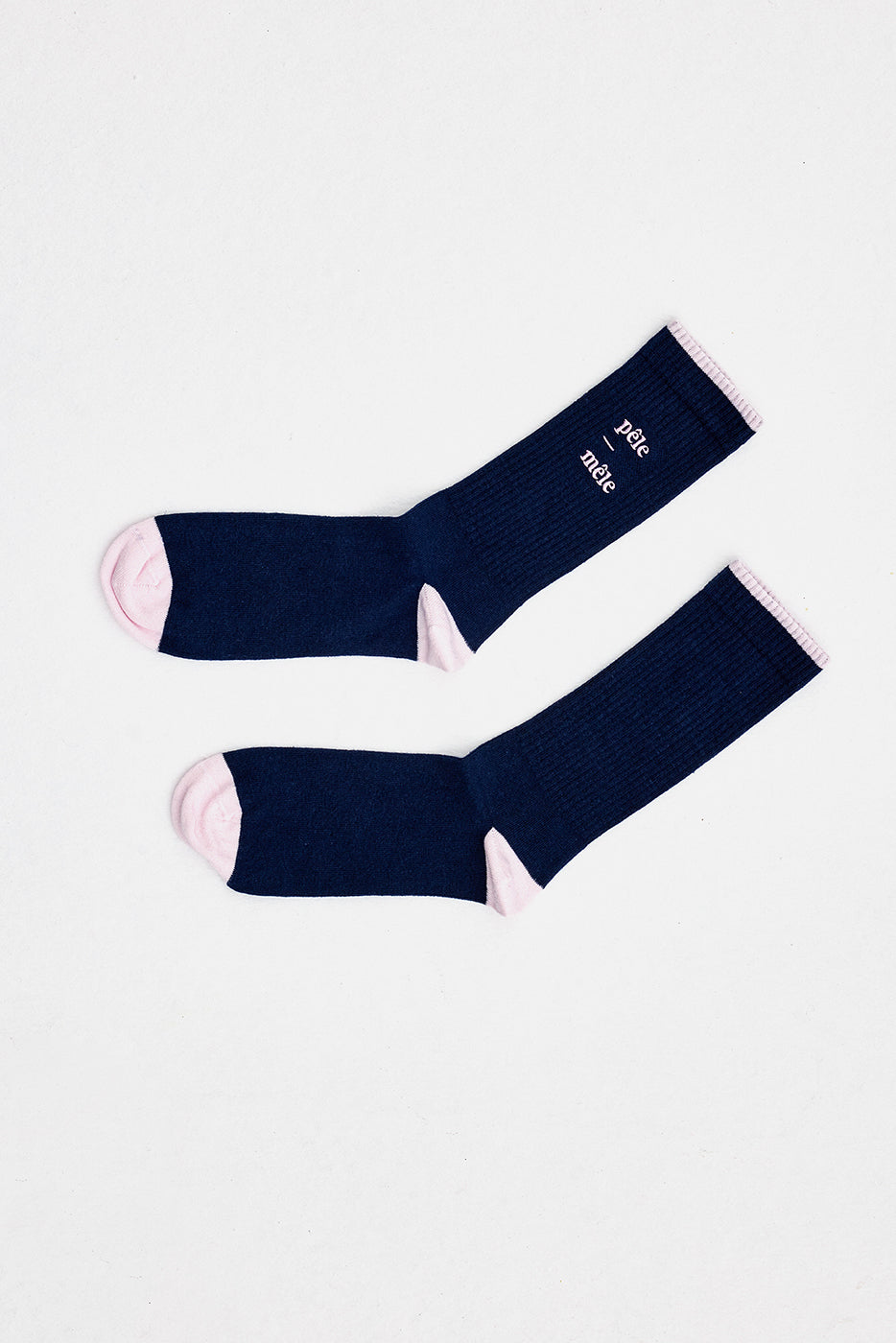 Logo Embroidered 2 Pack Socks