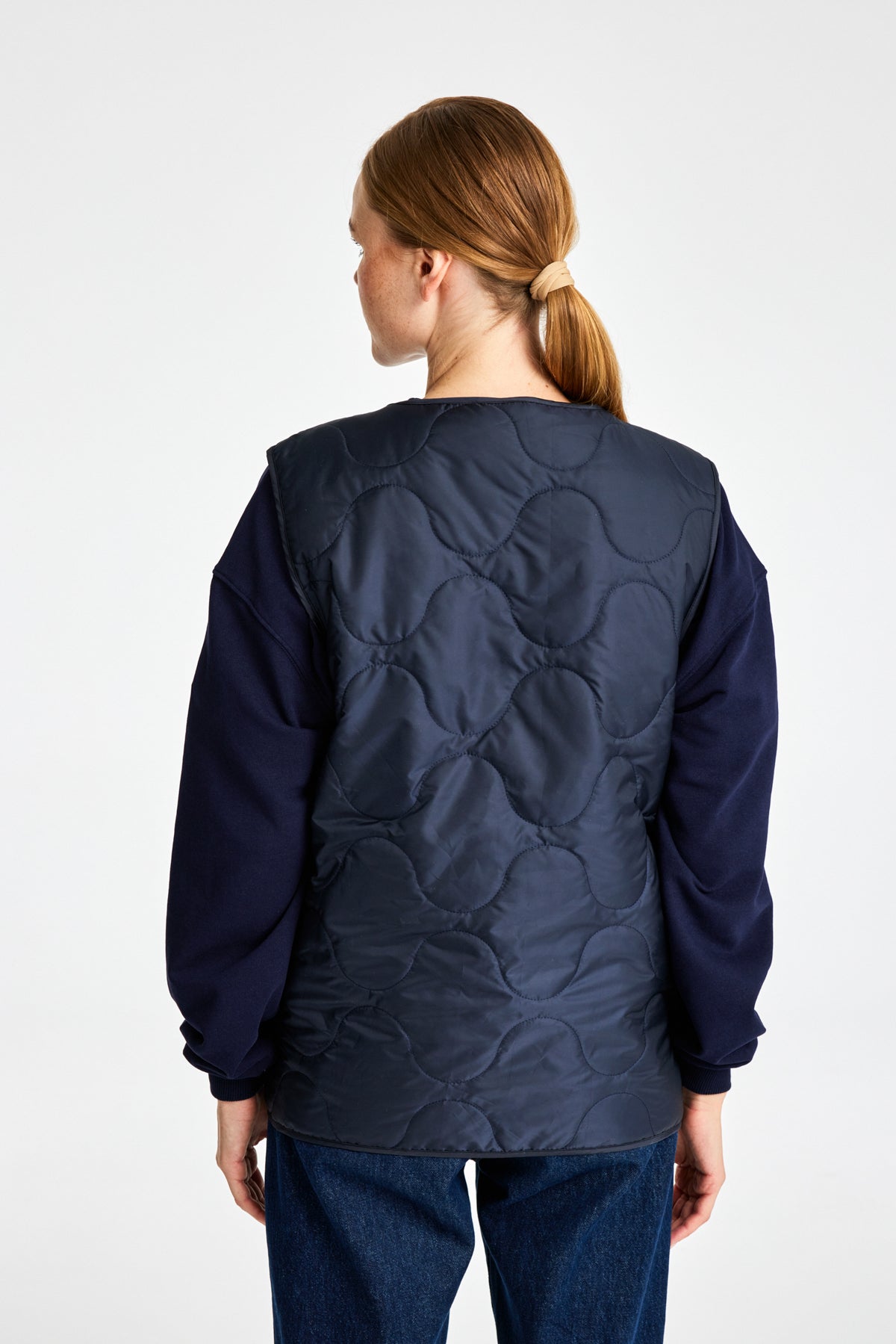 Logo Embroidered Quilted Vest