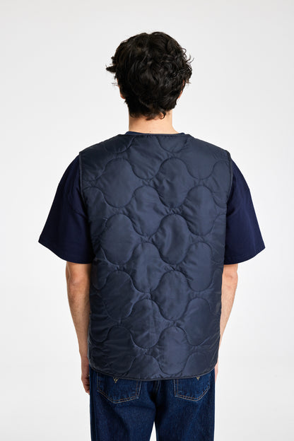 Logo Embroidered Quilted Vest
