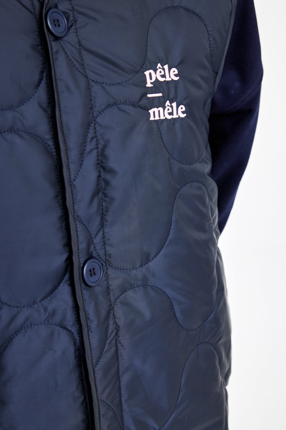 Logo Embroidered Quilted Vest